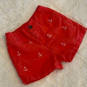 Janie and Jack Shorts with~embroidered anchors
